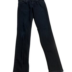 True Religion Women's Blue Denim Dark Wash Skinny Jeans Size 26